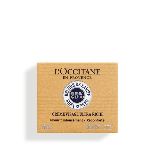 Crema Rostro Confort Ultra Rica Karité.