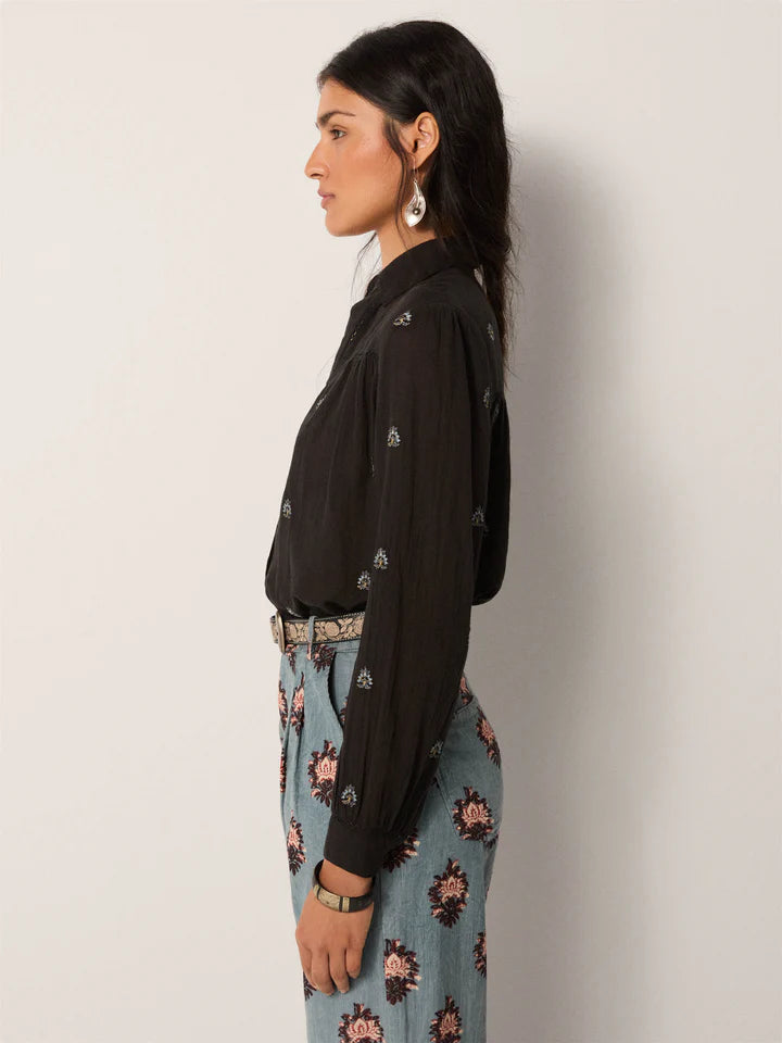 Amrit Blouse - Galaxy BlaCk