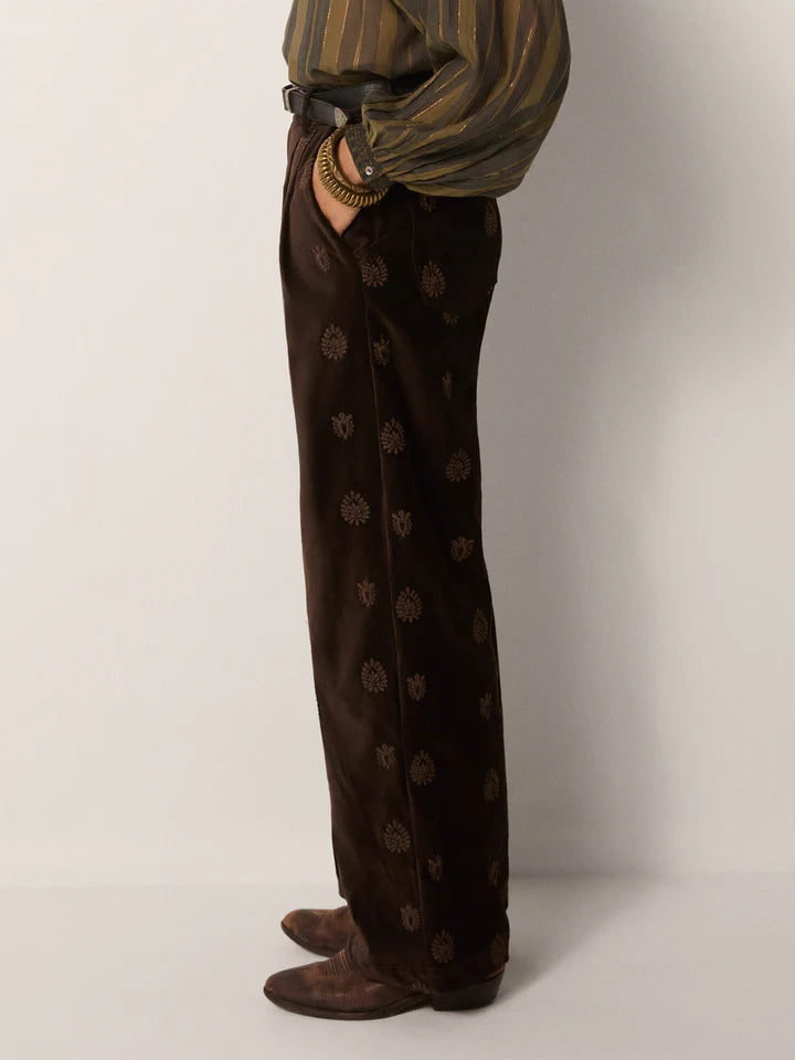 Paco Pant - Velluto Macchiato