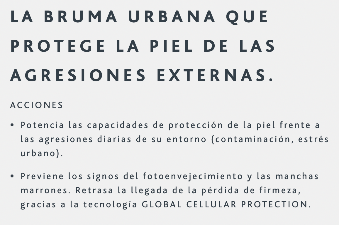 Bruma Urbana Uv In Cellium Spray