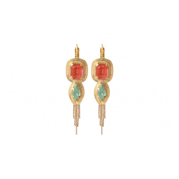 Pedientes Chic Crystal Sleeper  multicoloured