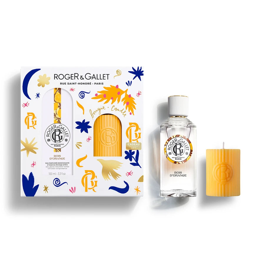 Cofre Agua Perfumada + Vela Perfumada