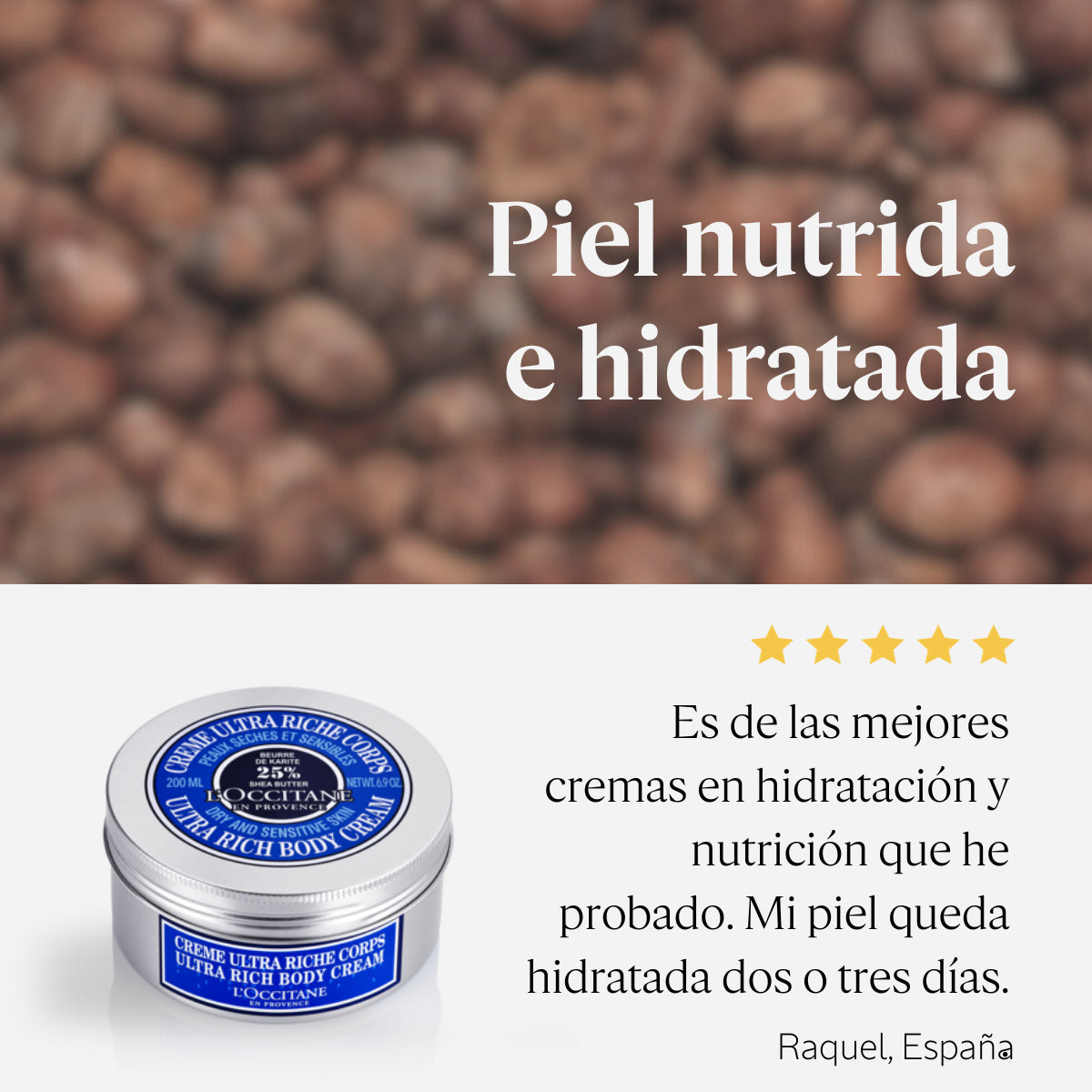 Crema Ultra Rica de Cuerpo Karité 200ml