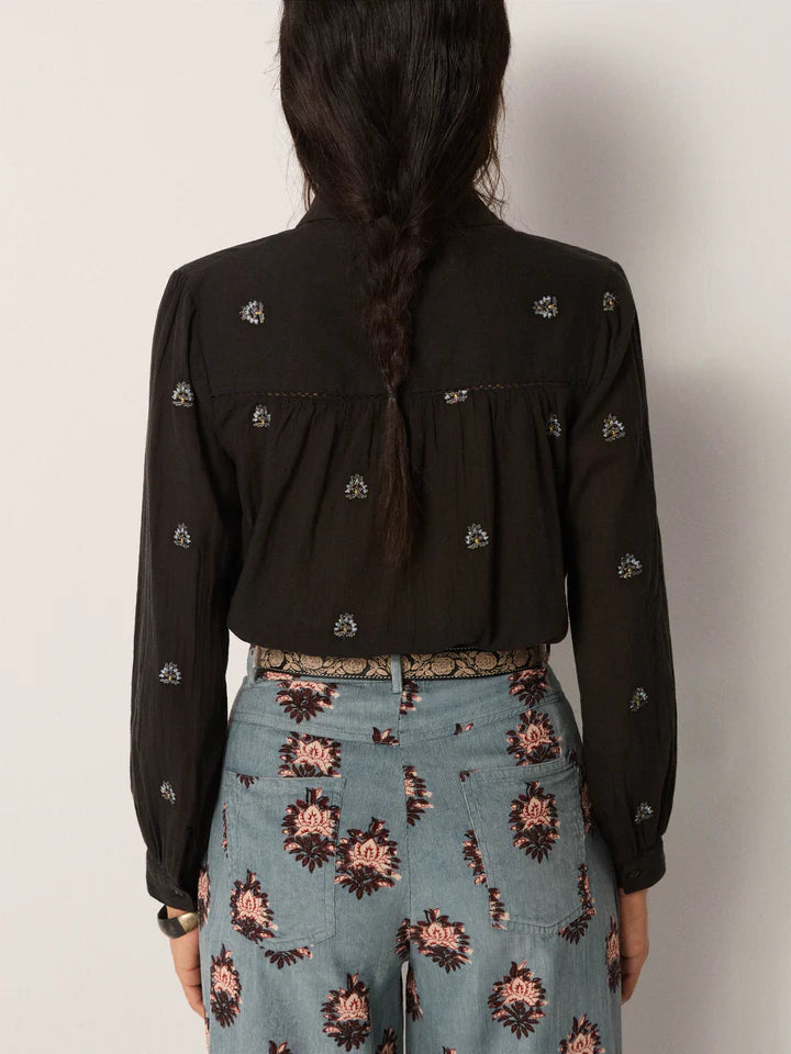 Amrit Blouse - Galaxy BlaCk