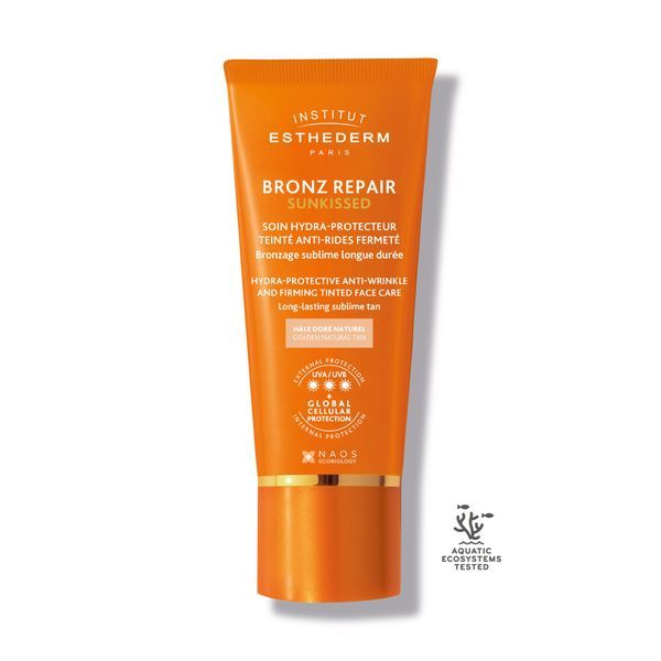 Crema Solar Antiarrugas con Color Esthederm