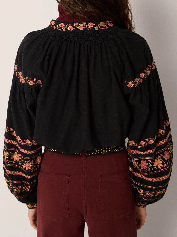 Virginia Blouse - Night Garden