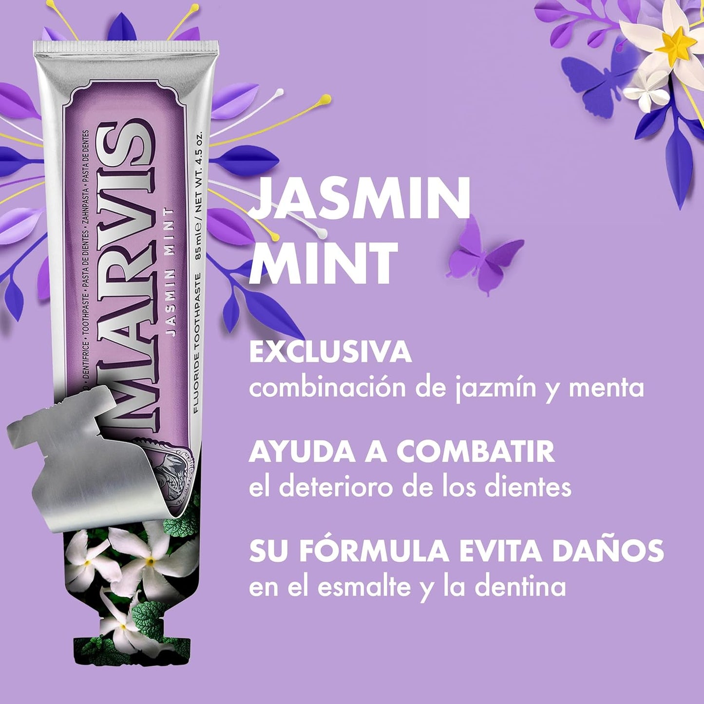 Dentífrico Marvis Jazmin Mint