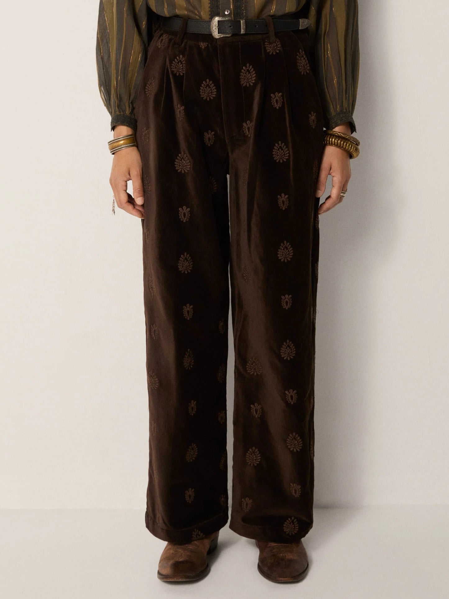 Paco Pant - Velluto Macchiato