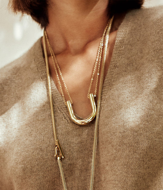 Collar Lianna Acero Dorado
