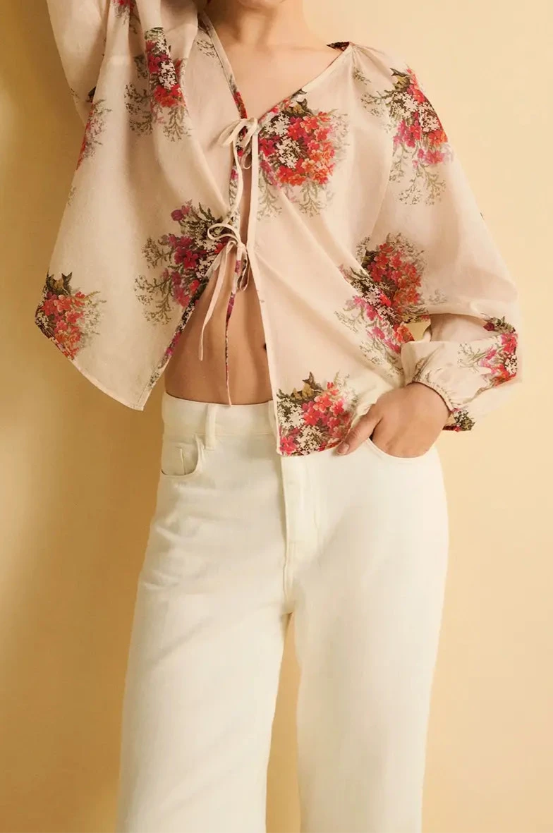 Blusa Algodón Bouquet