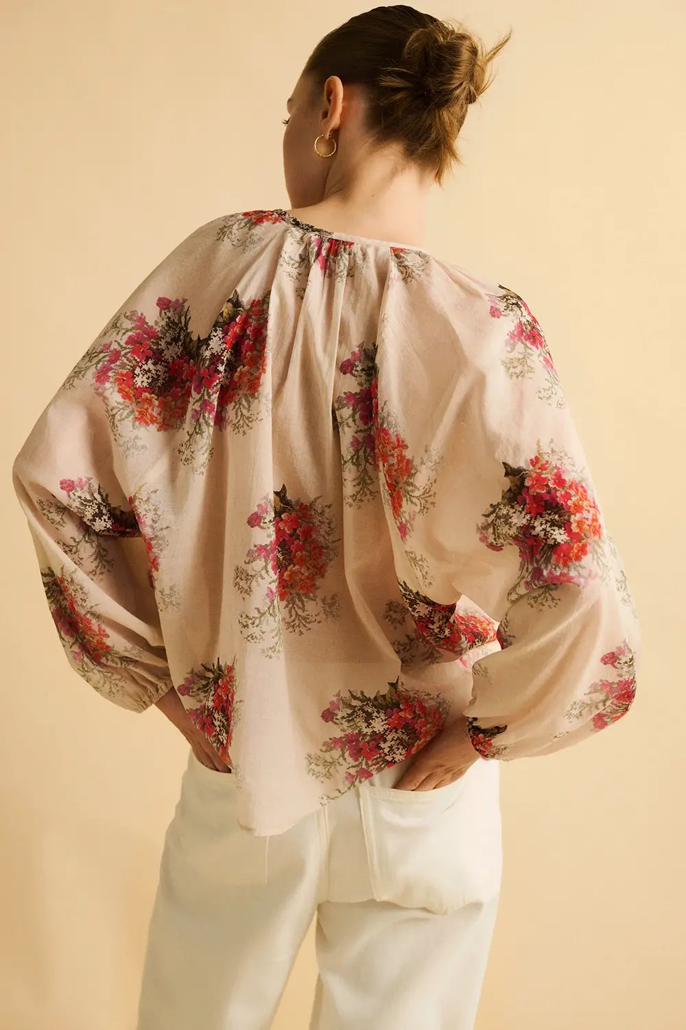 Blusa Algodón Bouquet