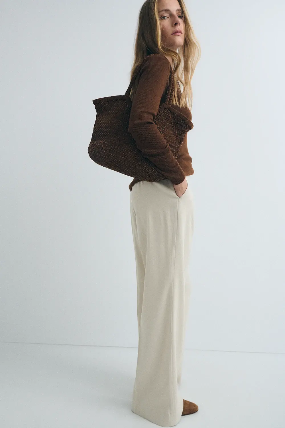 PANTALÓN FLUIDO ESPIGA